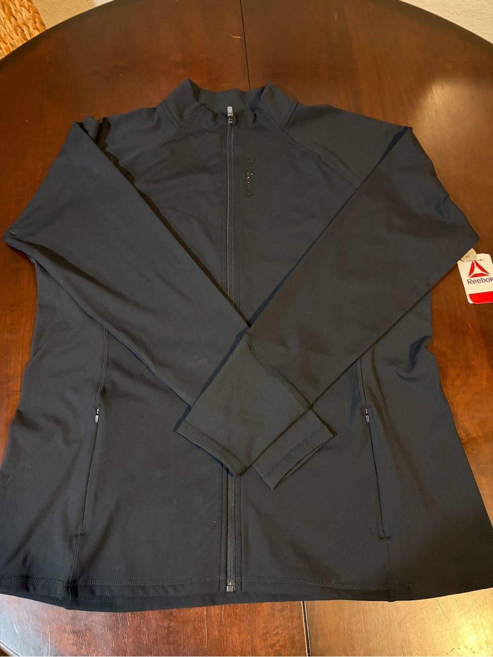 Reebok Black Lightweight Full-Zip Women's Jacket